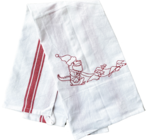 Embroidered Dishcloth | Christmas