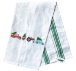 Embroidered Dishcloth | Christmas