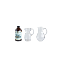 Creative Co-Op Pitcher | Rounded | Recycled Glass | 12oz