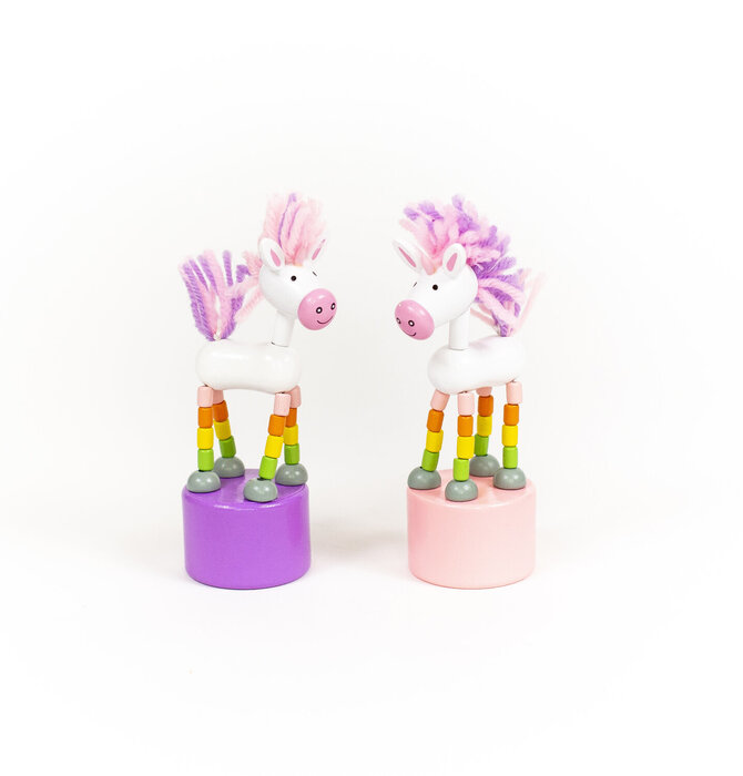 Toy | Push Puppet | Unicorns