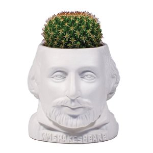 Unemployed Philosophers Guild Ceramic Planter Pots | Head Figures