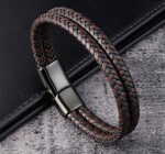 Bracelets | Double Braided Leather