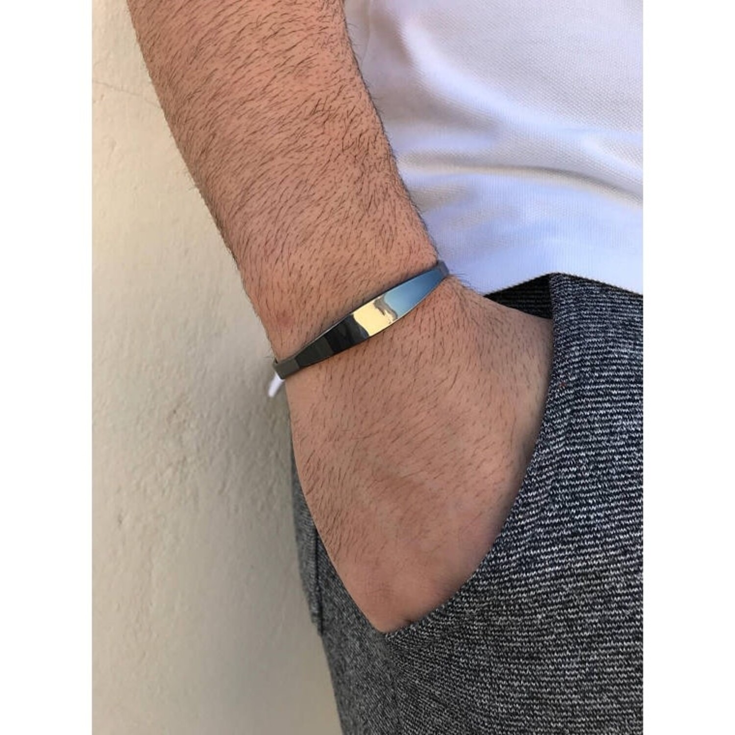 The Beadsmith Bracelet Cuff – Made of Raw Brass – Adjustable, Open Bangle  for Men and Women - Flat Style, 2.7-Inch Wide – Minimalist Design Jewelry –  Can Be DIY Custom Designed - Walmart.com