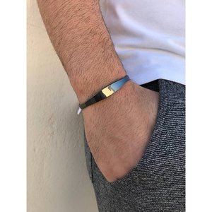 Christina Christi Men's Bracelet Cuff | Adjustable Metal