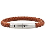 Men's Bracelet | Brown Leather Extendable