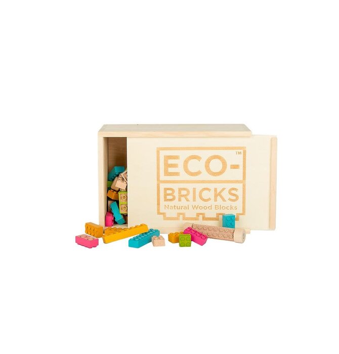 Toy | Eco-Bricks | Natural Wood Blocks