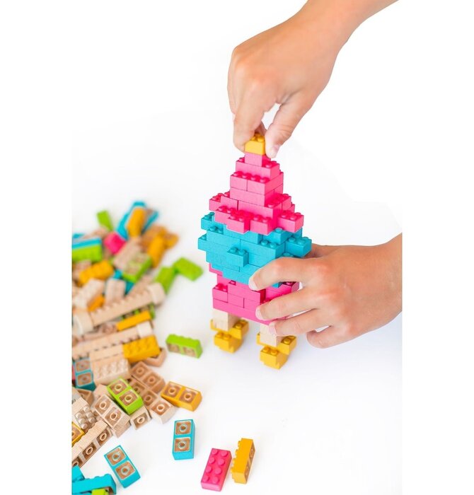 Toy | Eco-Bricks | Natural Wood Blocks