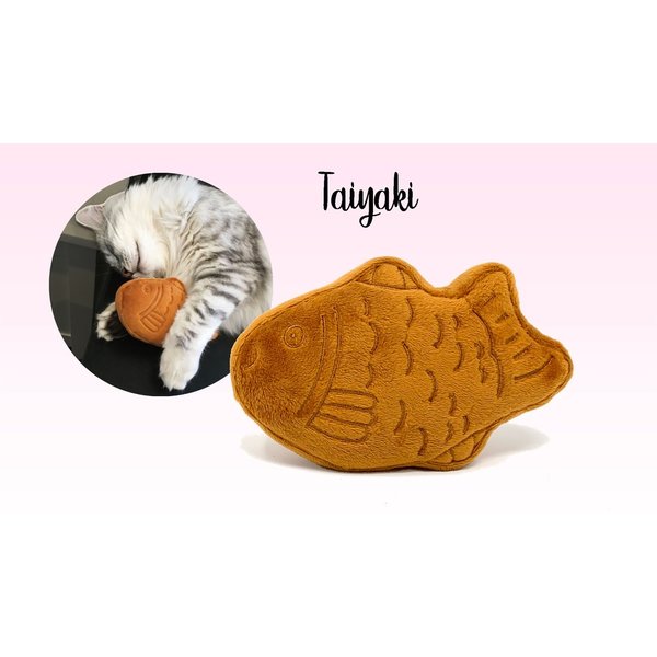 Munchiecat Cat Toy | Taiyaki Catnip | Fish