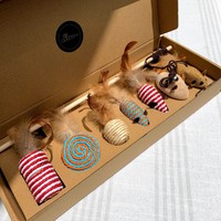 Guud Brand Products Cat Toy | All-Natural | 7-Piece Gift Set