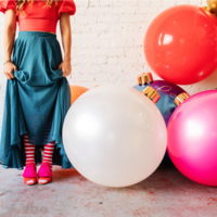 Holiball  Inflatable Ball Decoration | 18" (Smaller)