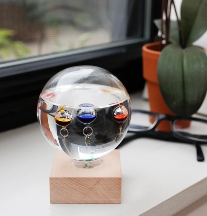 Galileo Thermometer | Glass Globe