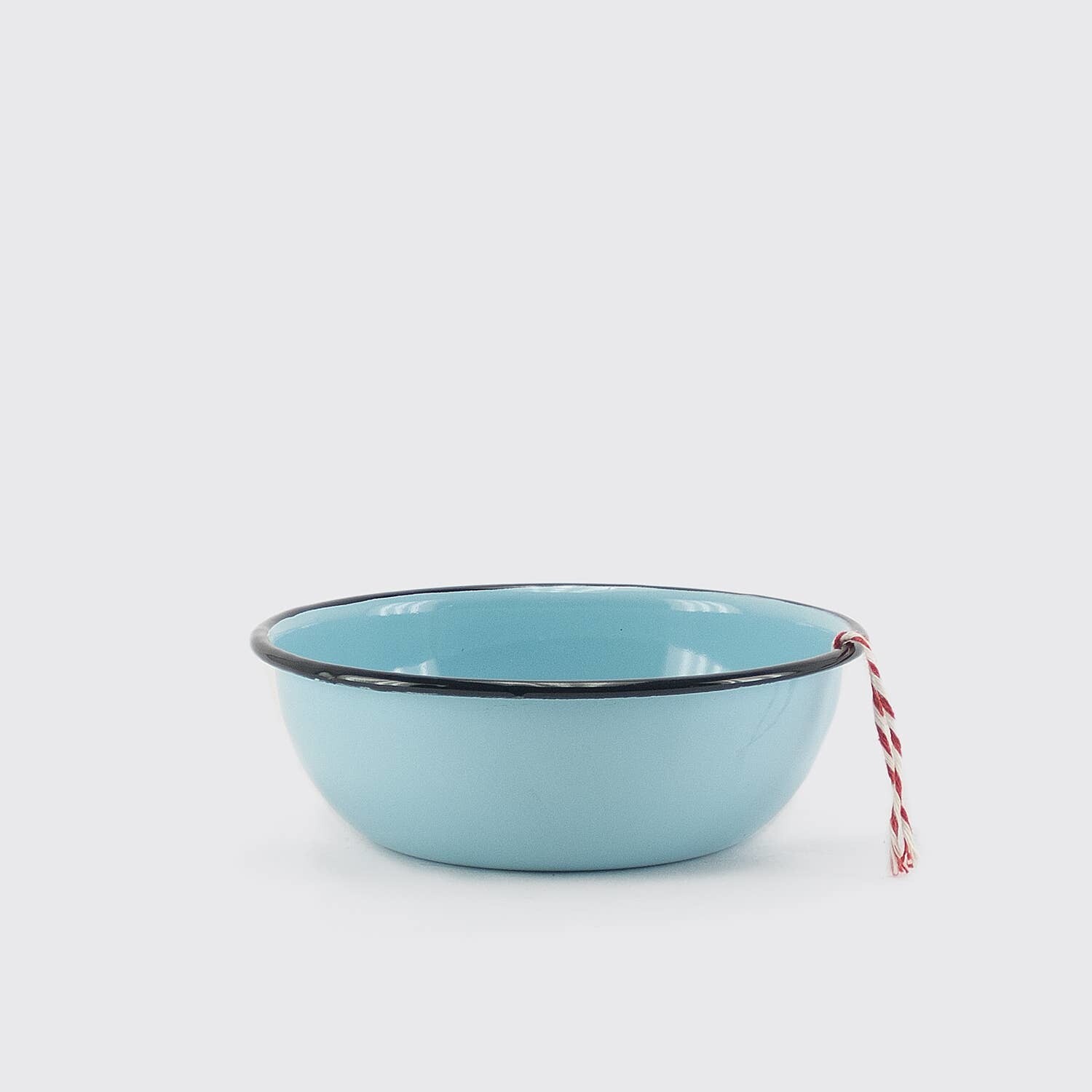 Straight Sided Enamel Bowl — Good Gray
