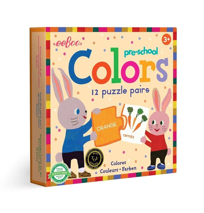 Puzzle | Matching Game | Pre-School Colors