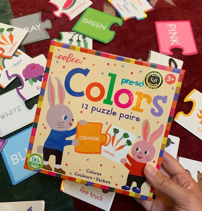 Puzzle | Matching Game | Pre-School Colors