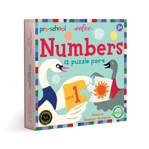 EEBOO Puzzle | Matching Game | Pre-School Numbers