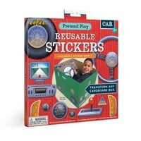 EEBOO Stickers | Reusable Pretend Play | Car