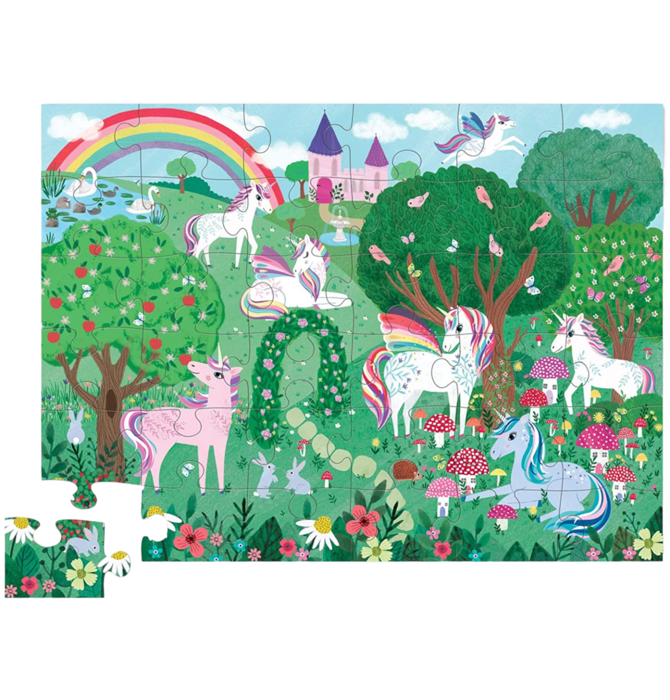 Puzzle | 36pc | Unicorn Dreams Garden