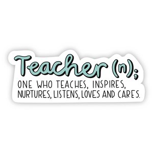 Big Moods Sticker | Teacher Definition