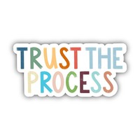 Big Moods Vinyl Sticker | Trust the Process