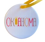 Ornament | Ceramic Oklahoma | Wheat