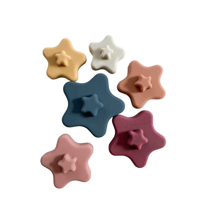 Baby Teether | Silicone Stacker | Star