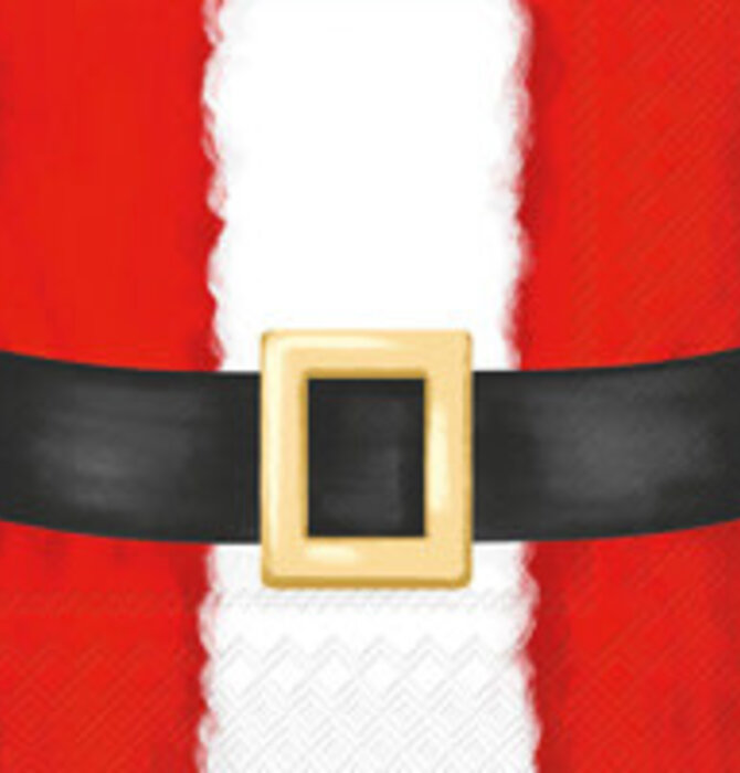 Napkins | Holiday Cocktail | Santa Suit