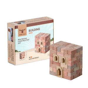 Wise Elk Construction Set | 70-Piece Mini Bricks | Building