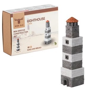 Wise Elk Construction Set | 450pcs | Mini Bricks Lighthouse North Shore
