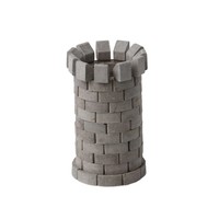 Wise Elk Construction Set | 90-Piece Mini Bricks | Round Tower