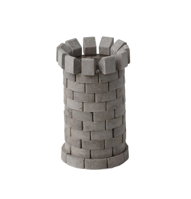 Construction Set | 90-Piece Mini Bricks | Round Tower