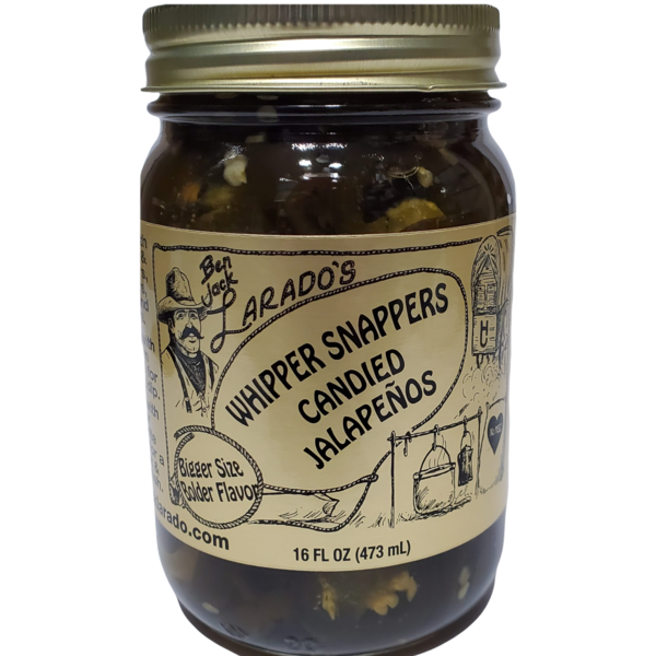 Ben Jack Larado's Candied Jalapeños | "Whipper Snappers" | 16oz