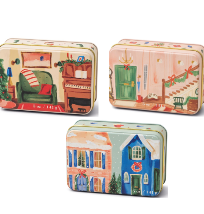 Candle | Holiday Tin