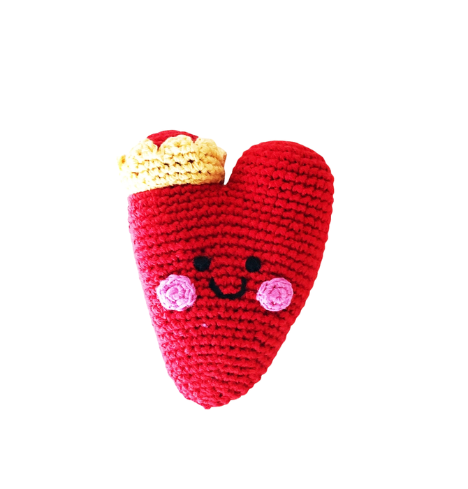 Crochet Rattle | Heart