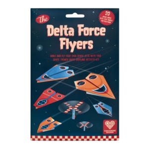 Clockwork Soldier Paper Airplane Kit | Delta Force Flyers
