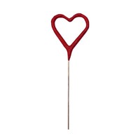 Tops Malibu Sparkler | Mini Red Heart 4"