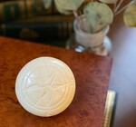 Compass Soapstone Paperweight | Natural Stone