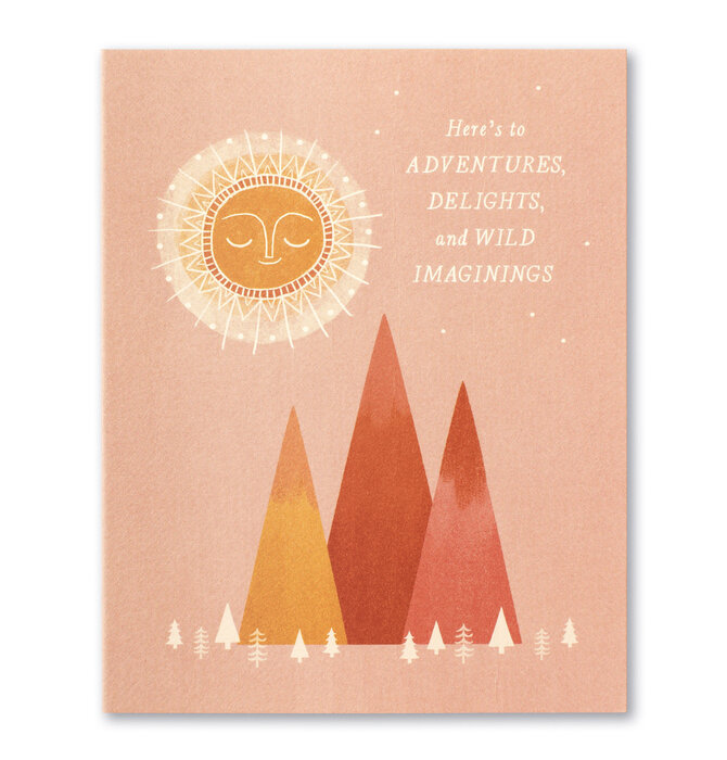 Card | Bday | Here's to Adventures