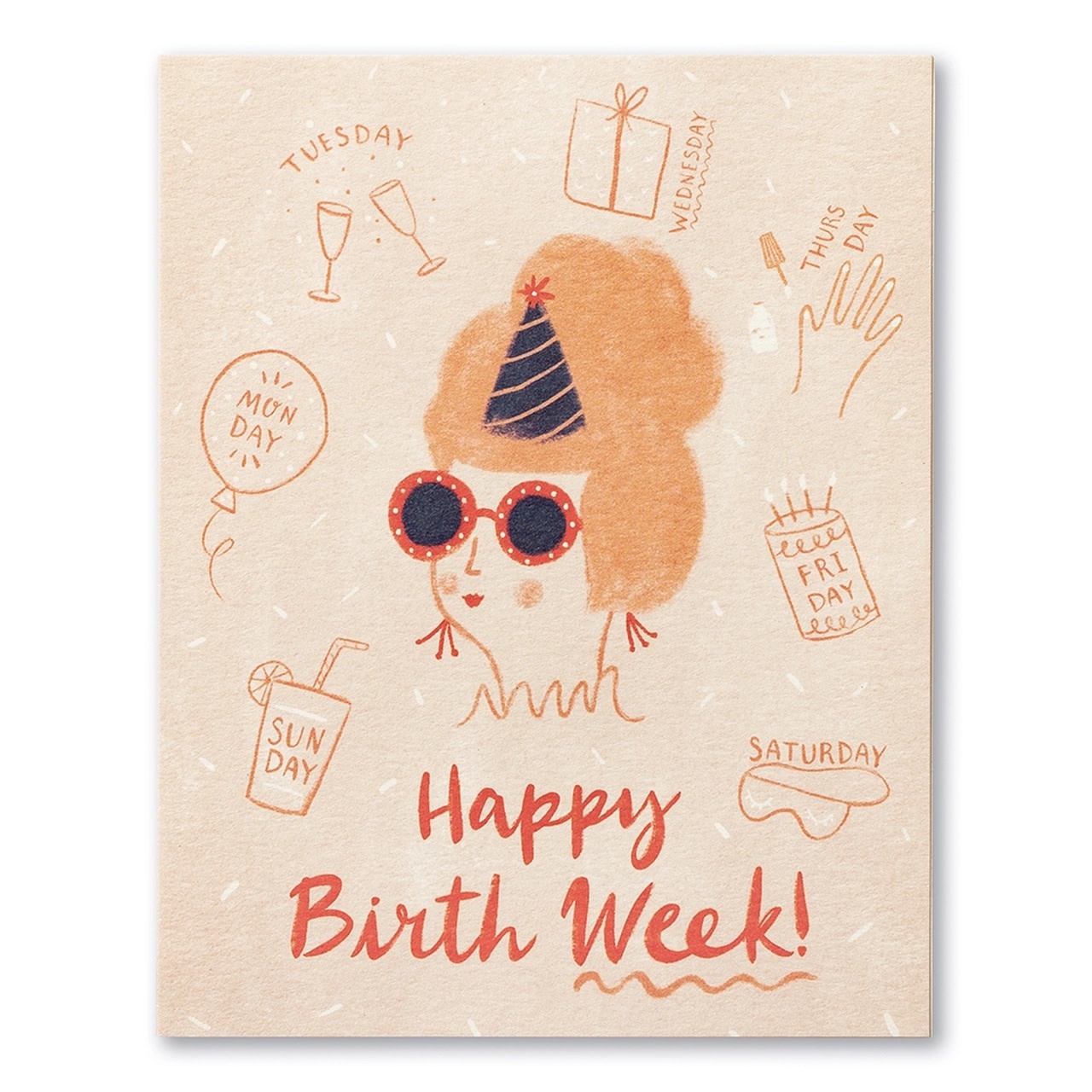 Card|Birthday|Happy Birth Week - PLENTY Mercantile & Venue