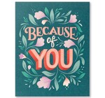 Card | Thank You | Because of You