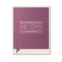 Compendium Card | Birthday | Wine Stopper