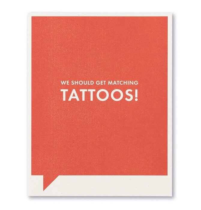 Card | Friendship | Matching Tattoos
