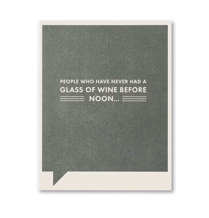 Card | Friendship | Wine Before Noon