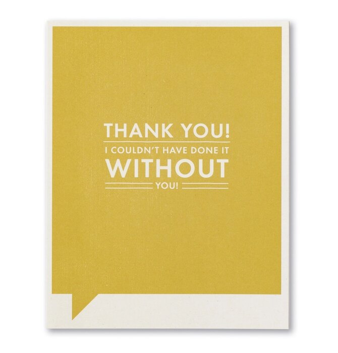 Card | Thanks | Without You