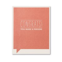 Compendium Card | Baby | Congrats You Made a Person