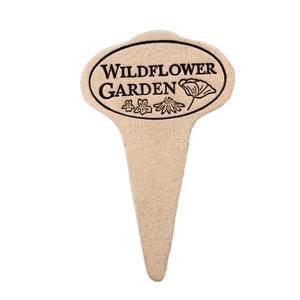 Amaranth Stoneware Garden Sign | "Theme" | Wildflower Garden