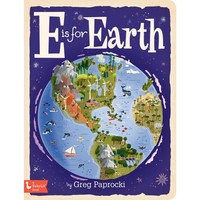 Gibbs Smith Board Book | BabyLit Alphabet | E Is for Earth