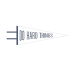 Wool Pennant | Do Hard Things