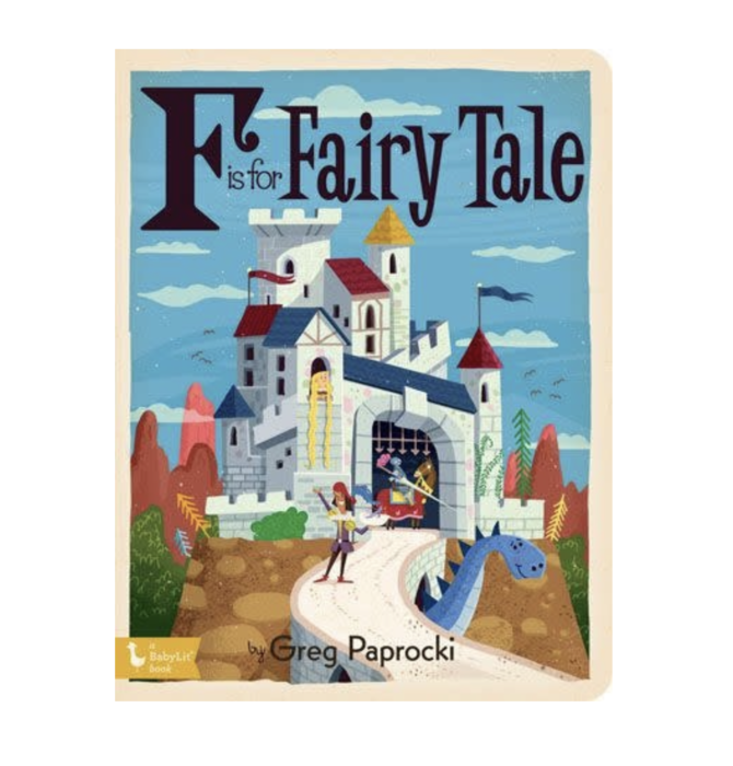 Board Book | BabyLit Alphabet | F Is for Fairy Tales