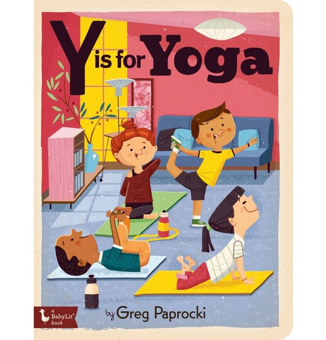 Board Book | BabyLit Alphabet | Y Is for Yoga