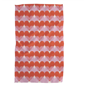 Geometry House Tea Towel | Microfiber | Transparent Love